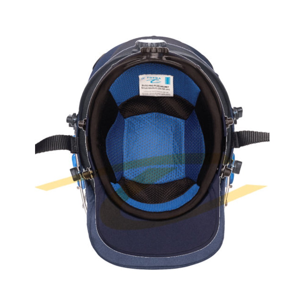 Forma Elite Pro Plus Titanium Cricket Helmet -Navy Blue 