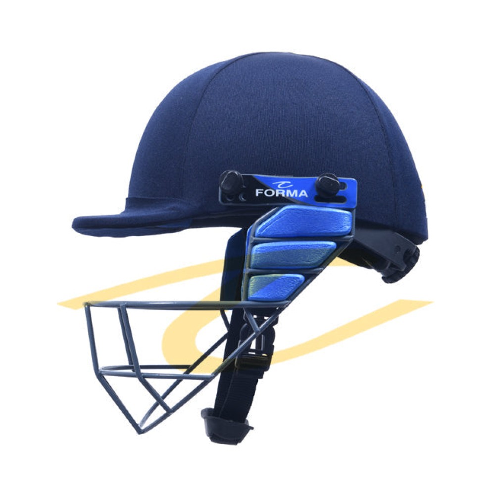 Forma Elite Pro Plus Titanium Cricket Helmet -Navy Blue 