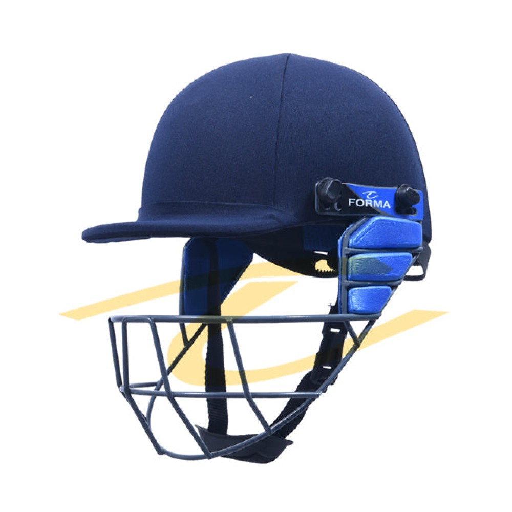 Forma Elite Pro Plus Titanium Cricket Helmet -Navy Blue 