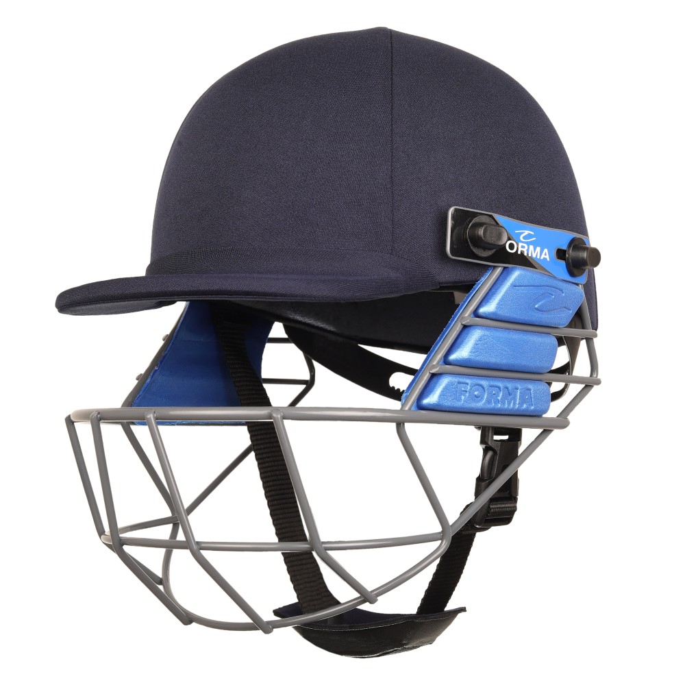 Forma Pro SRS Mild Steel Cricket Helmet -Navy Blue 