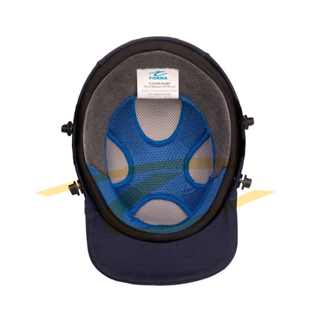 Forma Pro SRS Titanium Grill Cricket Helmet -Navy Blue 
