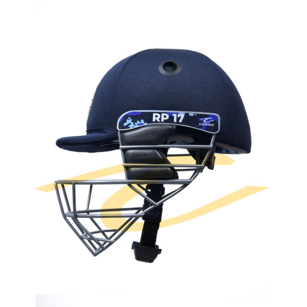 Forma RP-17 L Master Titanium Blue Cricket Helmet -Navy Blue 