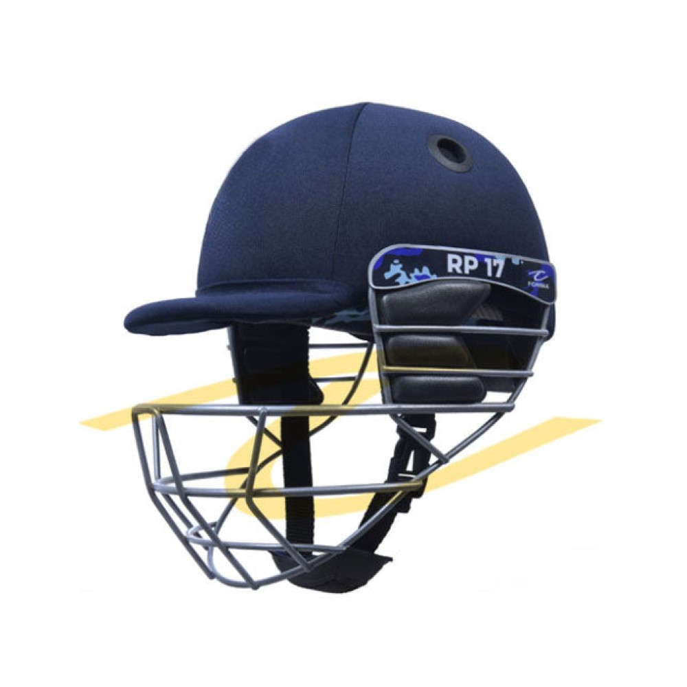 Forma RP-17 Little Master Mild Steel Cricket Helmet -Navy Blue