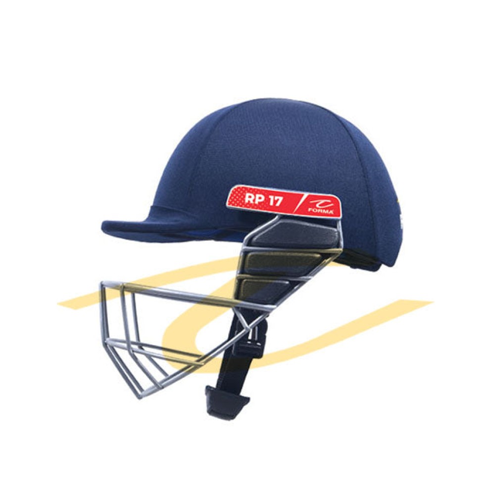 Forma RP-17 Wicket Keeping Titanium Cricket Helmet -Navy Blue 