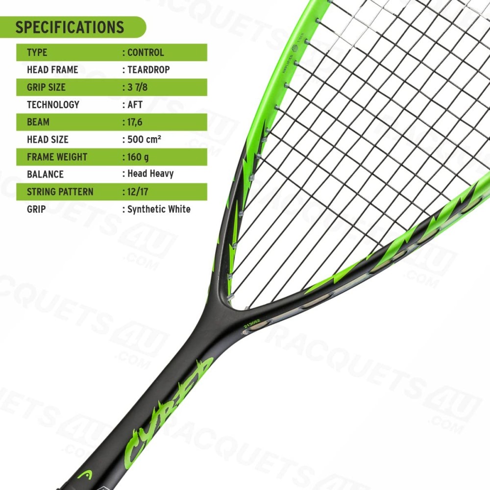 HEAD Cyber Tour Squash Racket