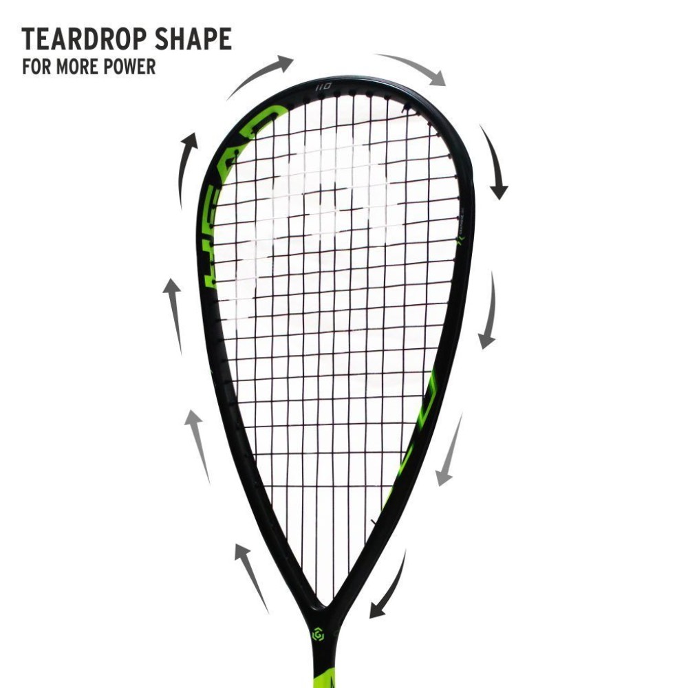 HEAD Graphene 360 Speed 110 Squash Racquet