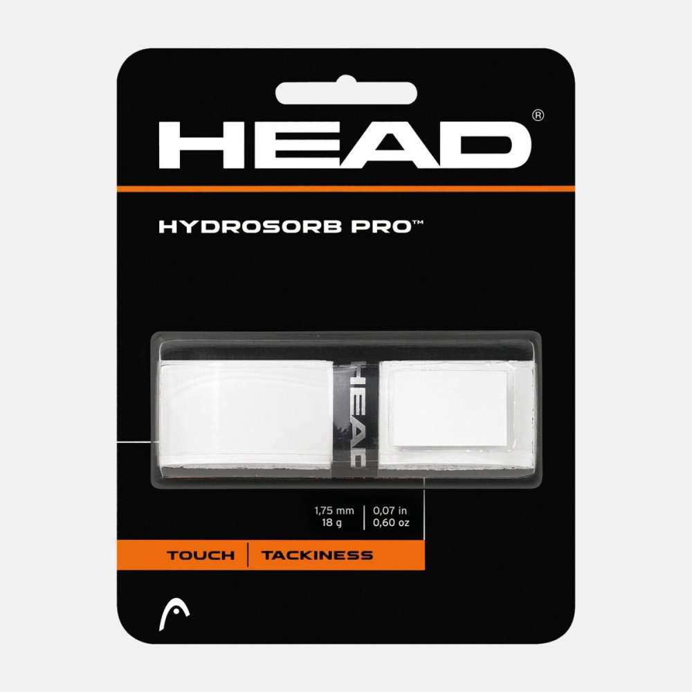 HEAD Hydrosorb Pro Tennis Replacement Grip(White)