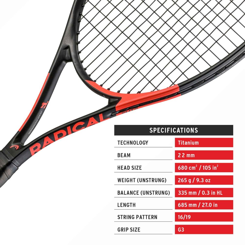 Head Ti Radical Elite Tennis Racket