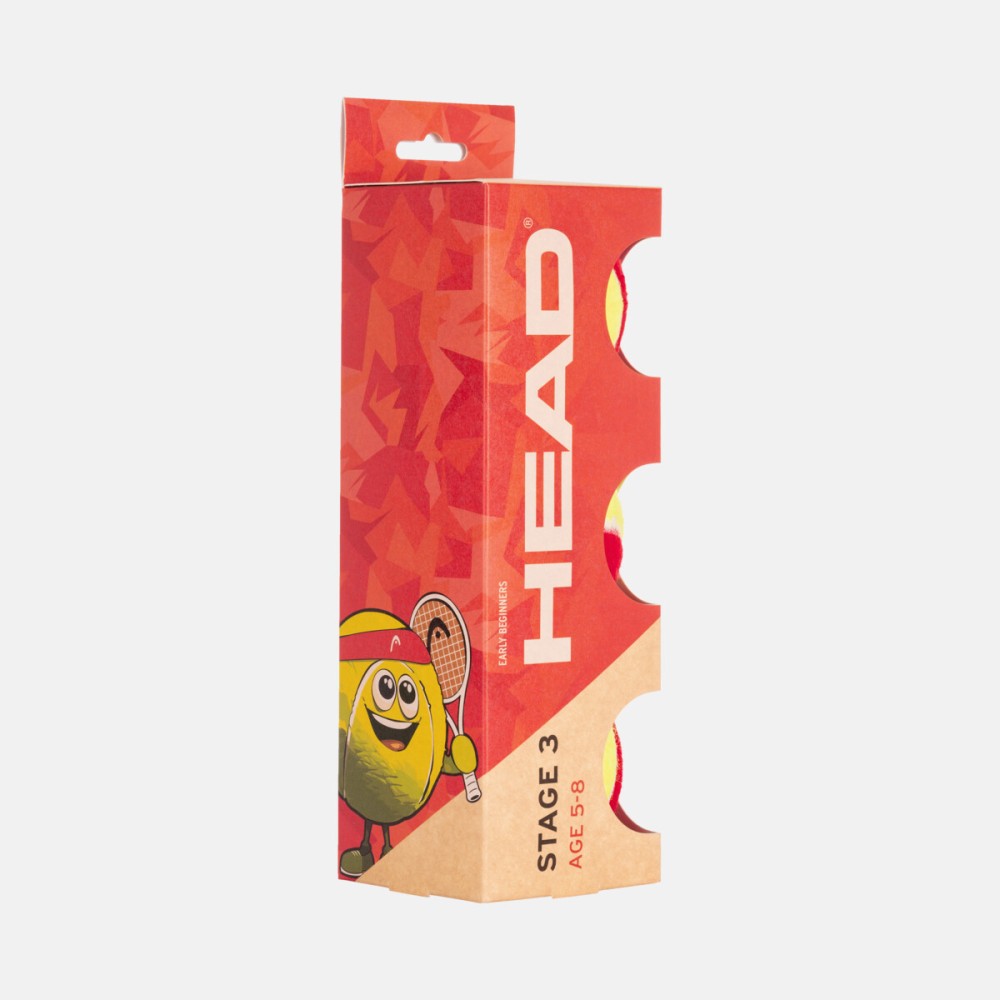 Head Tip- I Tennis Ball Red ( 3 Ball ) Single Can