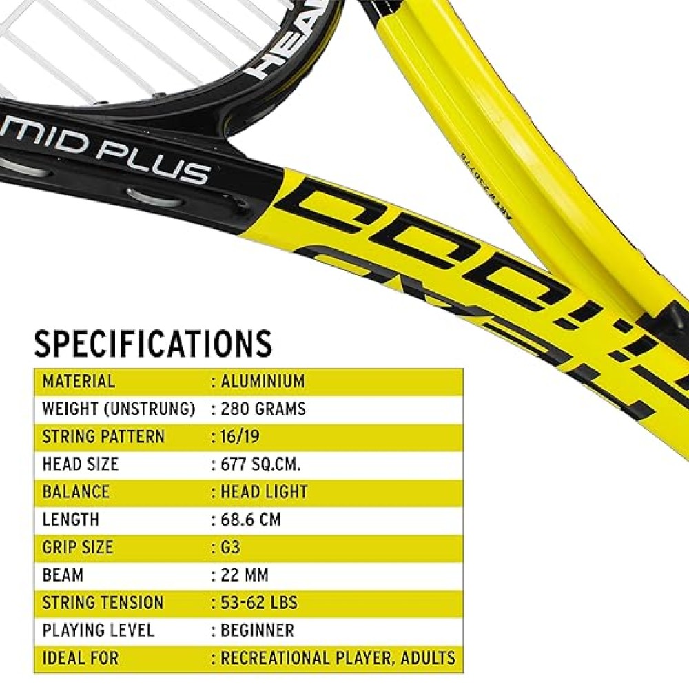 Head Titanium 1000 Tennis Racket