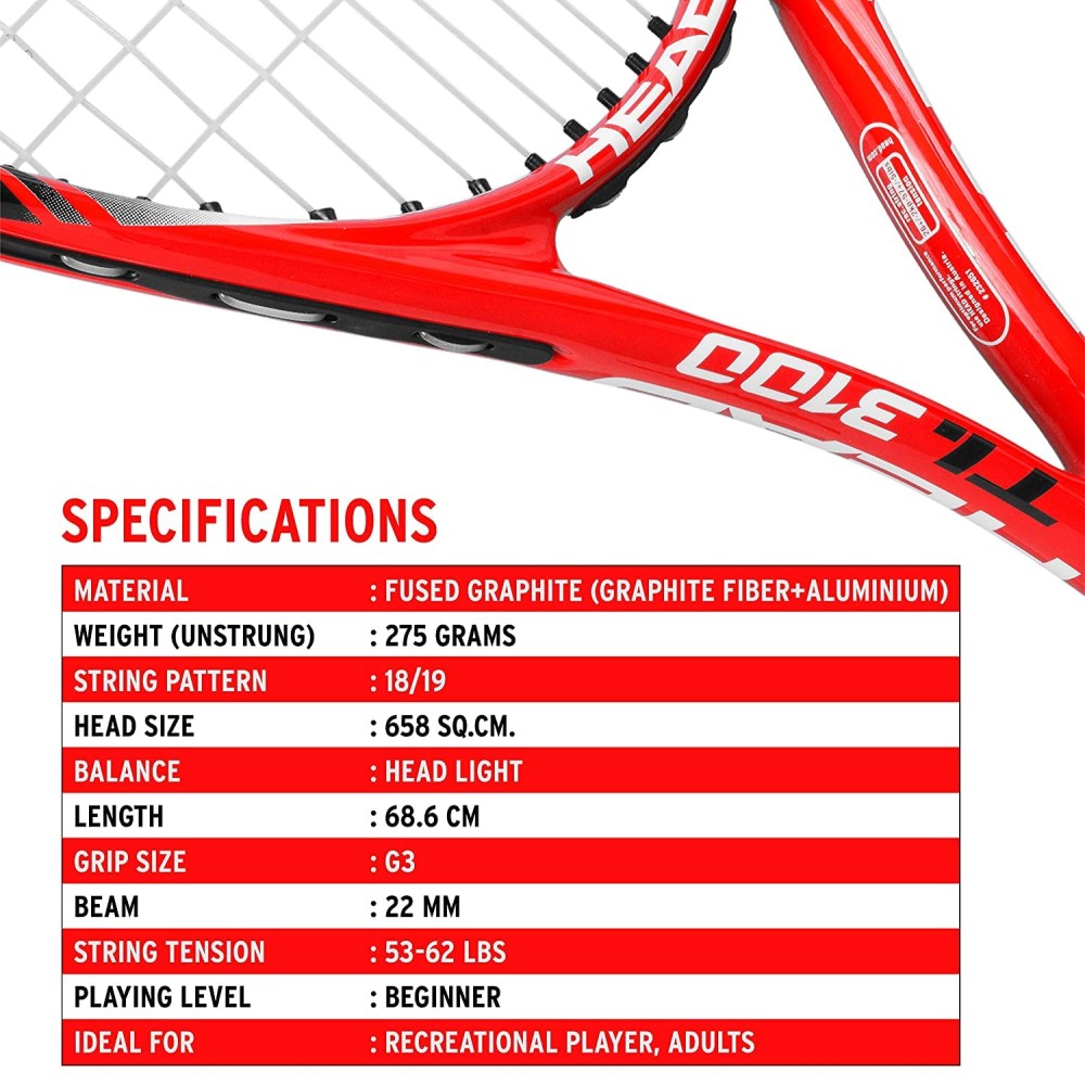 Head Titanium 3100 Tennis Racket
