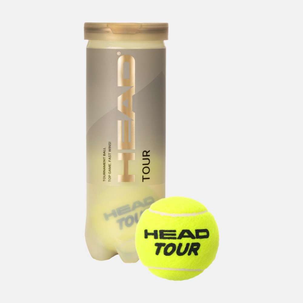 HEAD TOUR XT 3 Tennis Balls Single Can