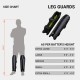 Moonwalkr 2.0 Black Cricket Batting Pad - Black