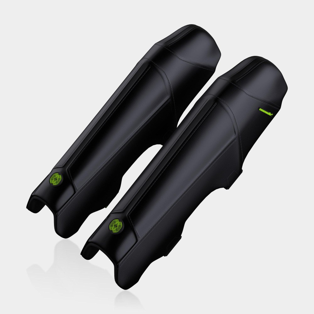 Moonwalkr 2.0 Black Cricket Batting Pad - Black