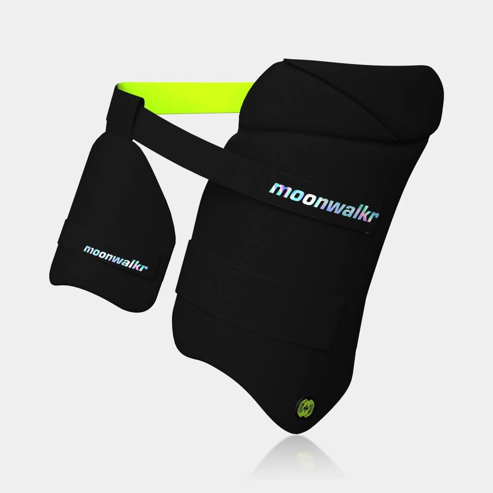 Moonwalkr 2.0 Black Cricket Thigh Guard