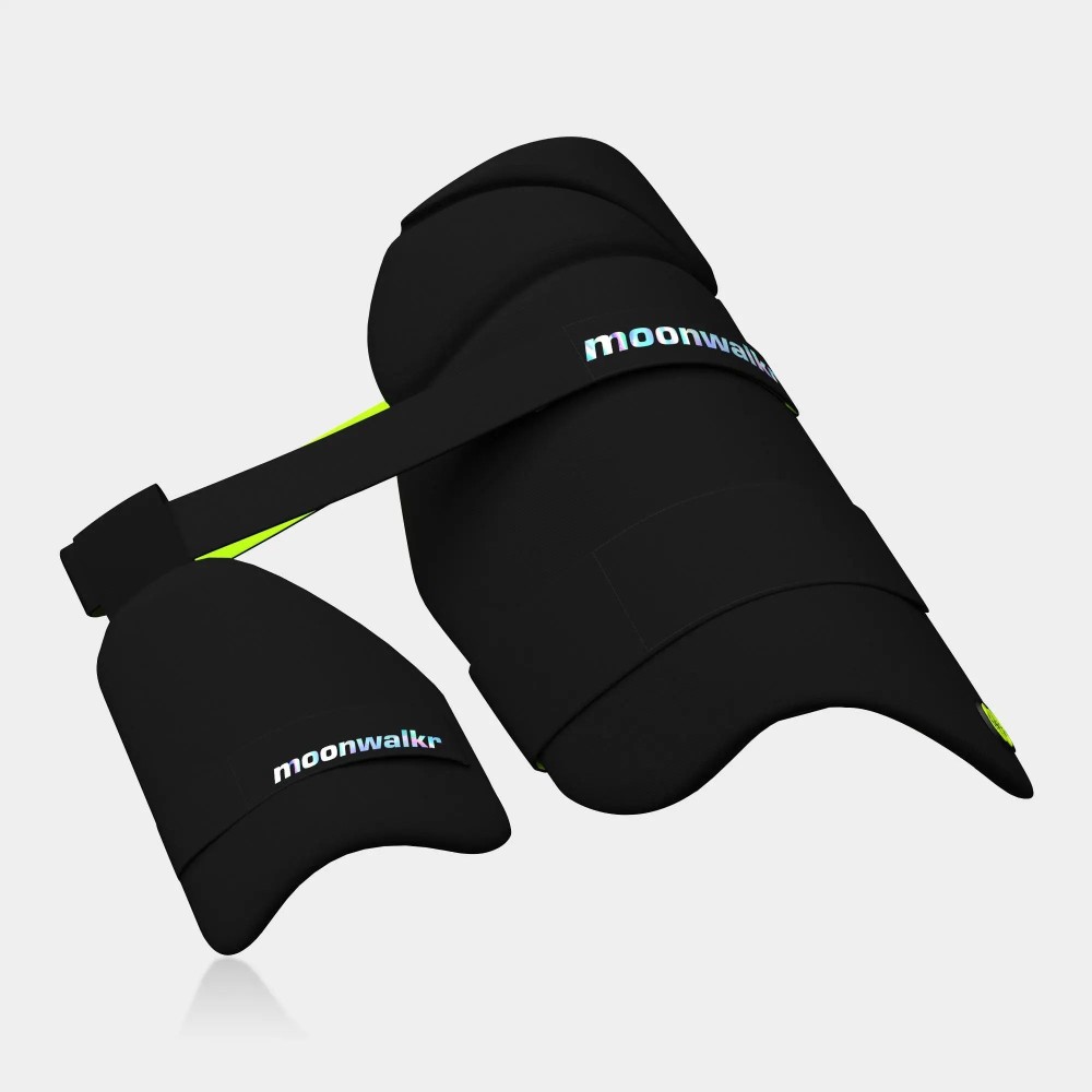 Moonwalkr 2.0 Black Cricket Thigh Guard