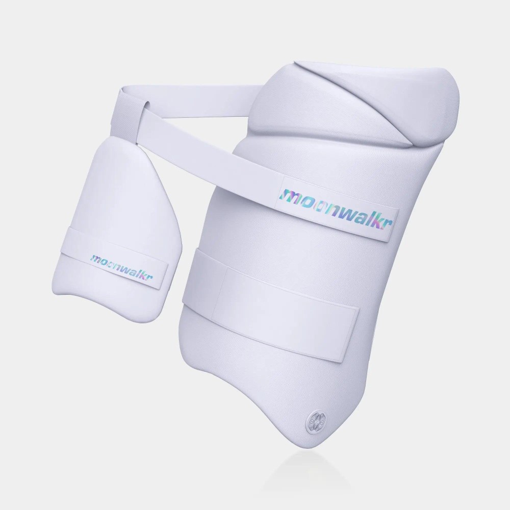 Moonwalkr 2.0 White Cricket Thigh Guard