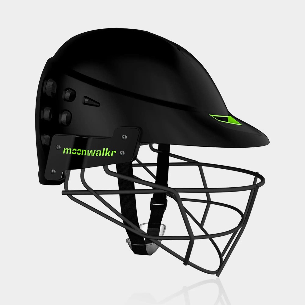 Moonwalkr Mind 2.0 Black Cricket Helmet