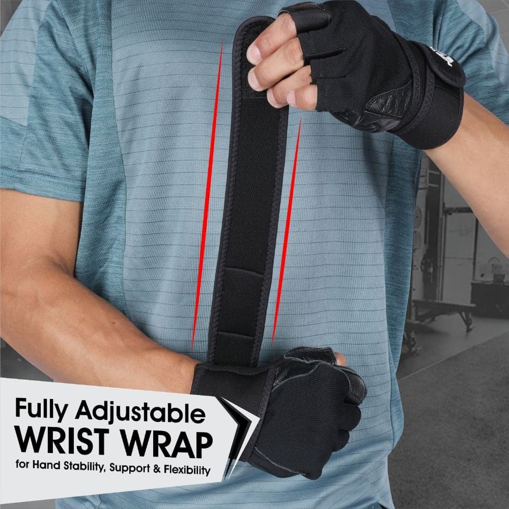 Nivia Cobra With Strap Gym Gloves