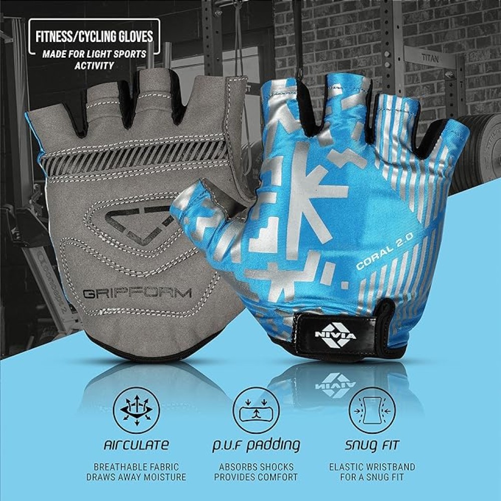 Nivia Coral 2.0 Gym Gloves