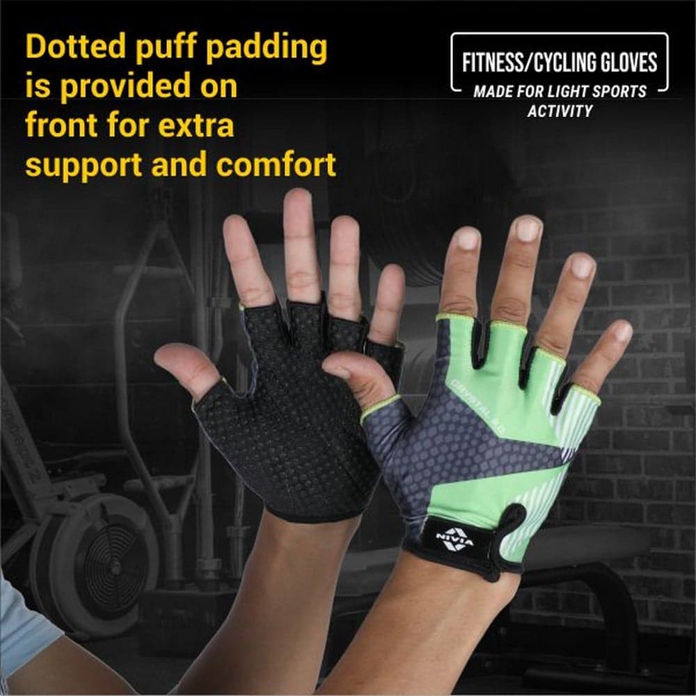 Nivia Crystal 2.0 Gym Gloves