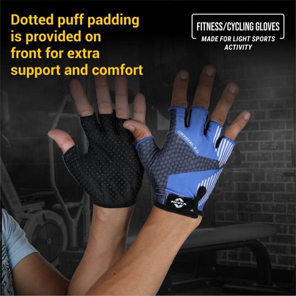 Nivia Crystal 2.0 Gym Gloves