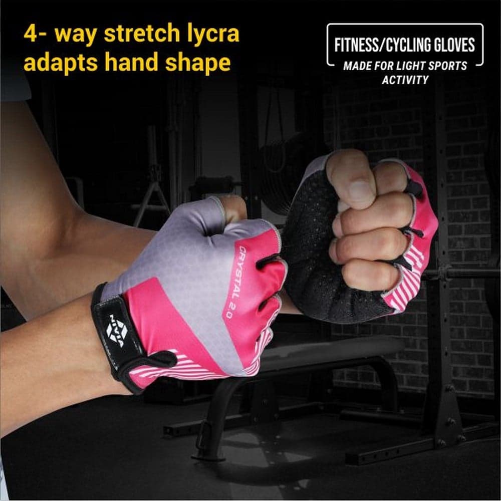 Nivia Crystal 2.0 Gym Gloves