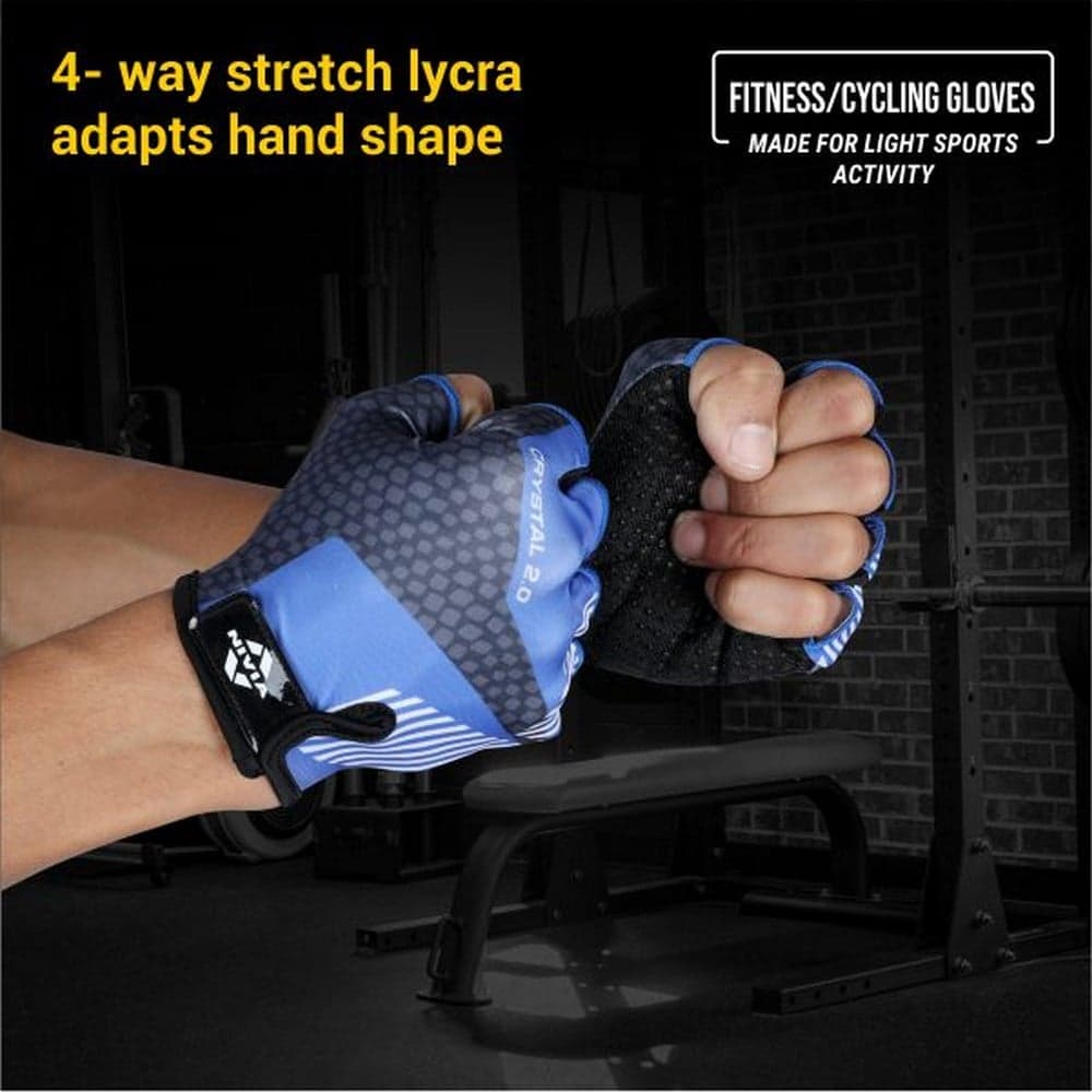Nivia Crystal 2.0 Gym Gloves
