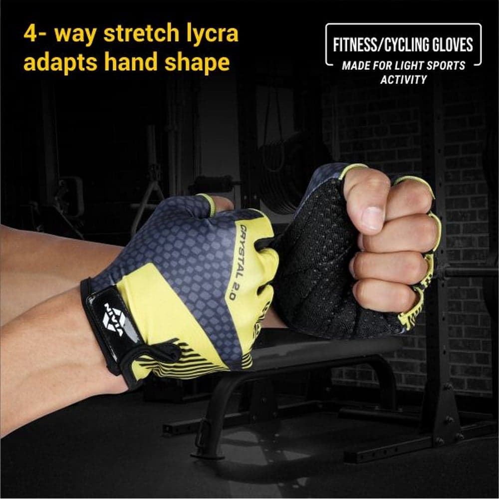 Nivia Crystal 2.0 Gym Gloves
