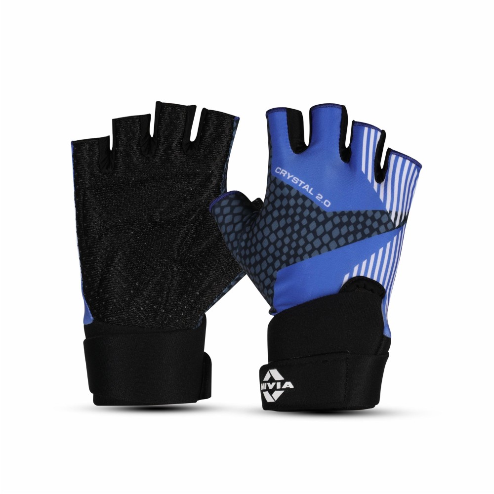 Nivia Crystal 2.0 With Strap Gym Gloves
