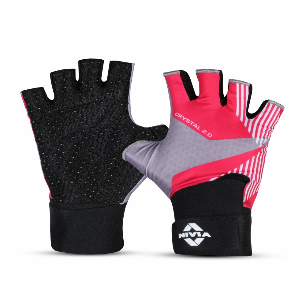 Nivia Crystal 2.0 With Strap Gym Gloves