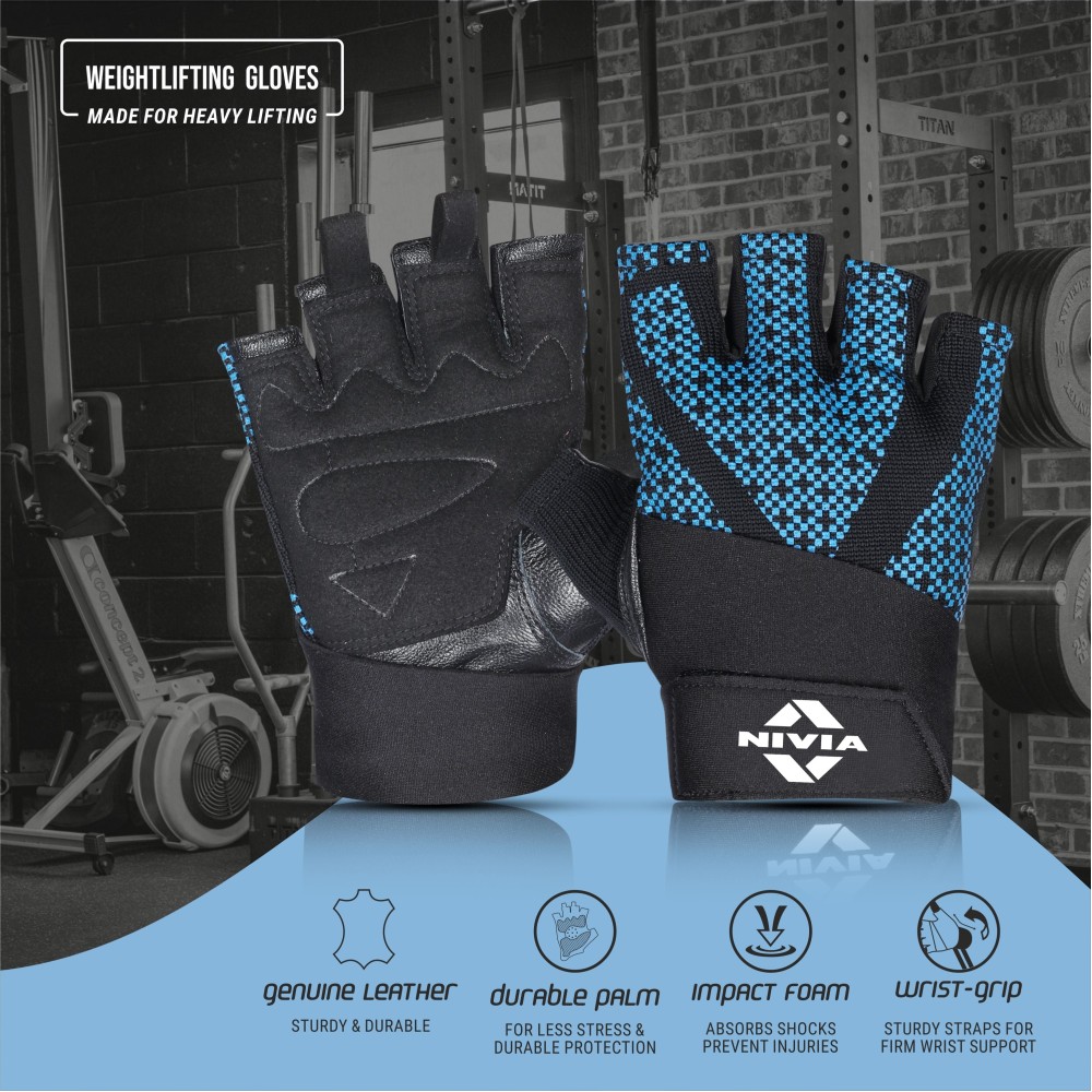 Nivia Prowrap 3.0 Gym Gloves