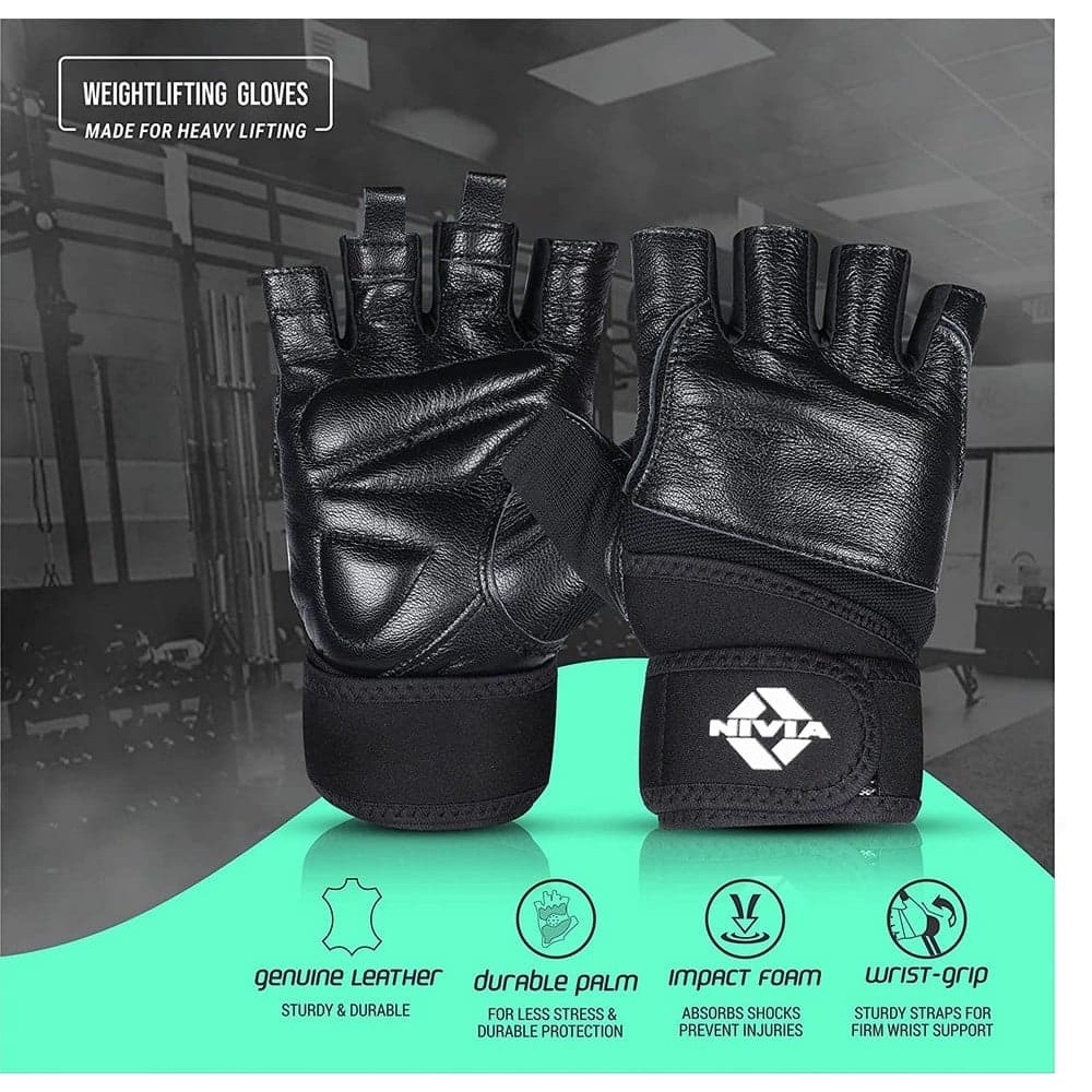 Nivia Venom Weightliftng Gloves