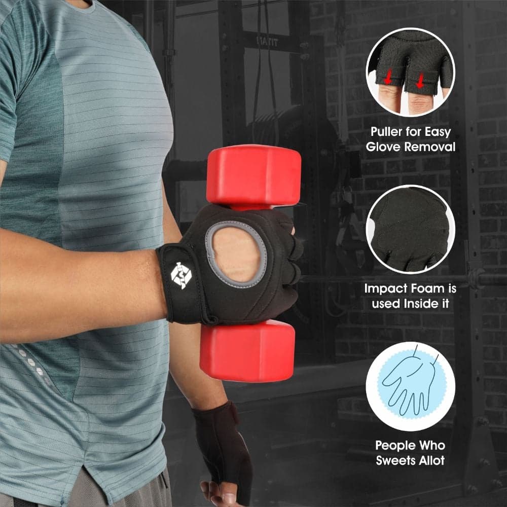 Nivia Warrior 2.0 Gym Gloves