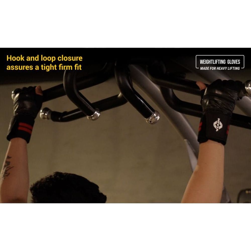 Nivia Wrist Lock Weightliftng Gloves