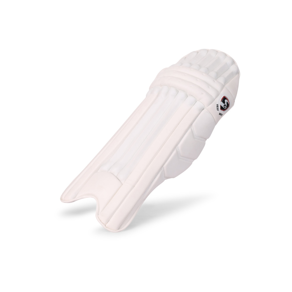 SG Test White Cricket Batting Legguard (Batting Pad) SG Test White Cricket Batting Legguard (Batting Pad)