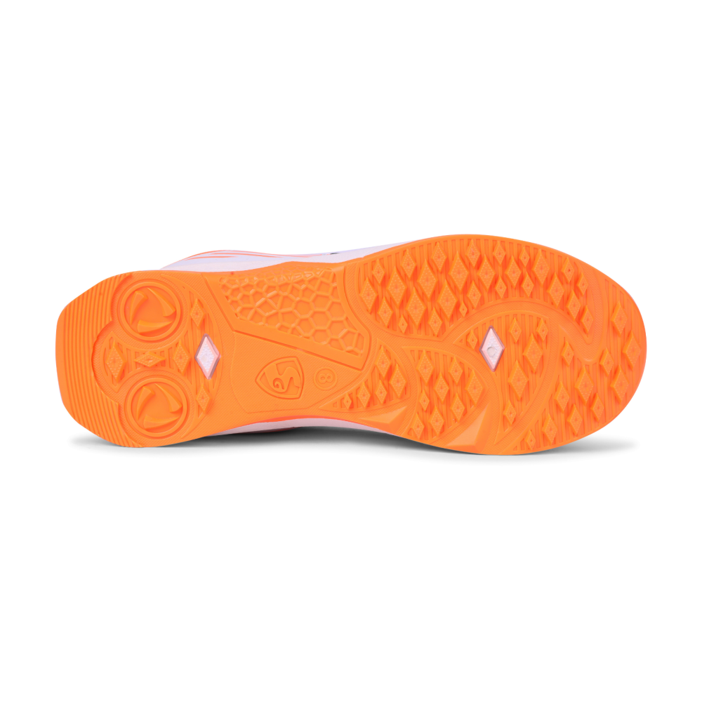 SG YORKER Sport Shoe with classic White meets bold Navy and vibrant Orange SG YORKER Sport Shoe with classic White meets bold Navy and vibrant Orange