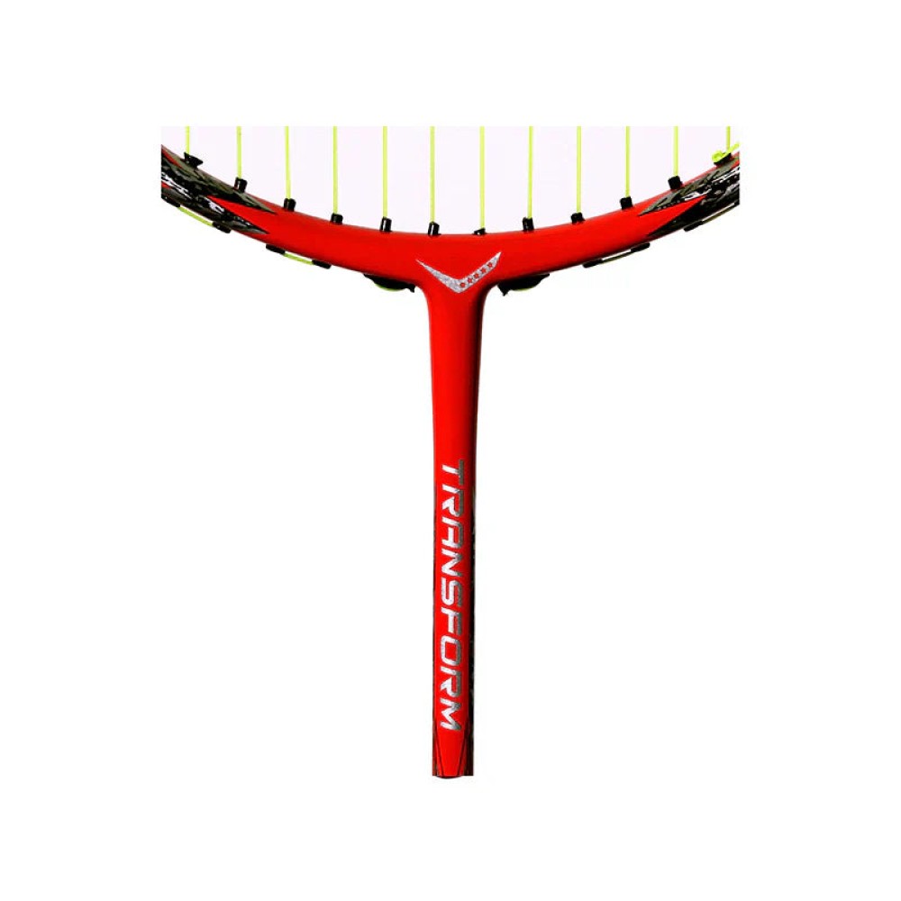 Transform Attack Badminton Racket - Red