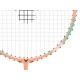 Victor Thruster TK 66 Badminton Racket (Peach)