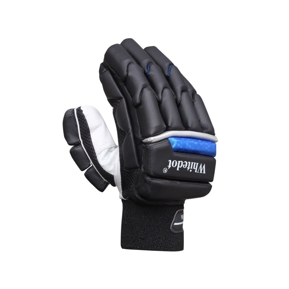 Whitedot Alpha Black Players Cricket Batting Gloves