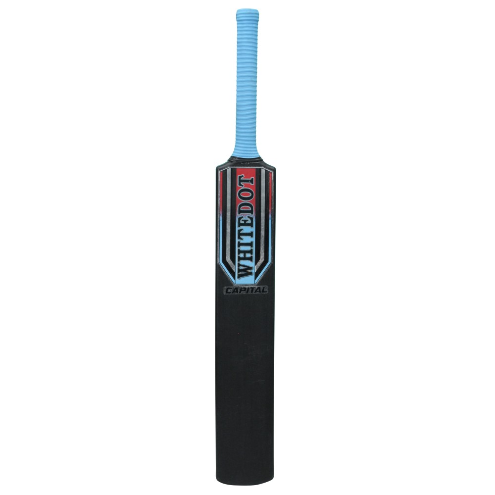 Whitedot Capital Heavy Duty Plastic Cricket Bat for Heavy and Light Tennis Ball