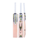 Whitedot Dot 1.1 Double Blade Scoop Kashmir Willow Bat - For Heavy and Light Tennis Ball - Weight Approx. 1000-1100 Gram