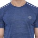 Whitedot FlexFit Round Neck Regular Dry Fit Gym Sports T-Shirt - Royal Blue