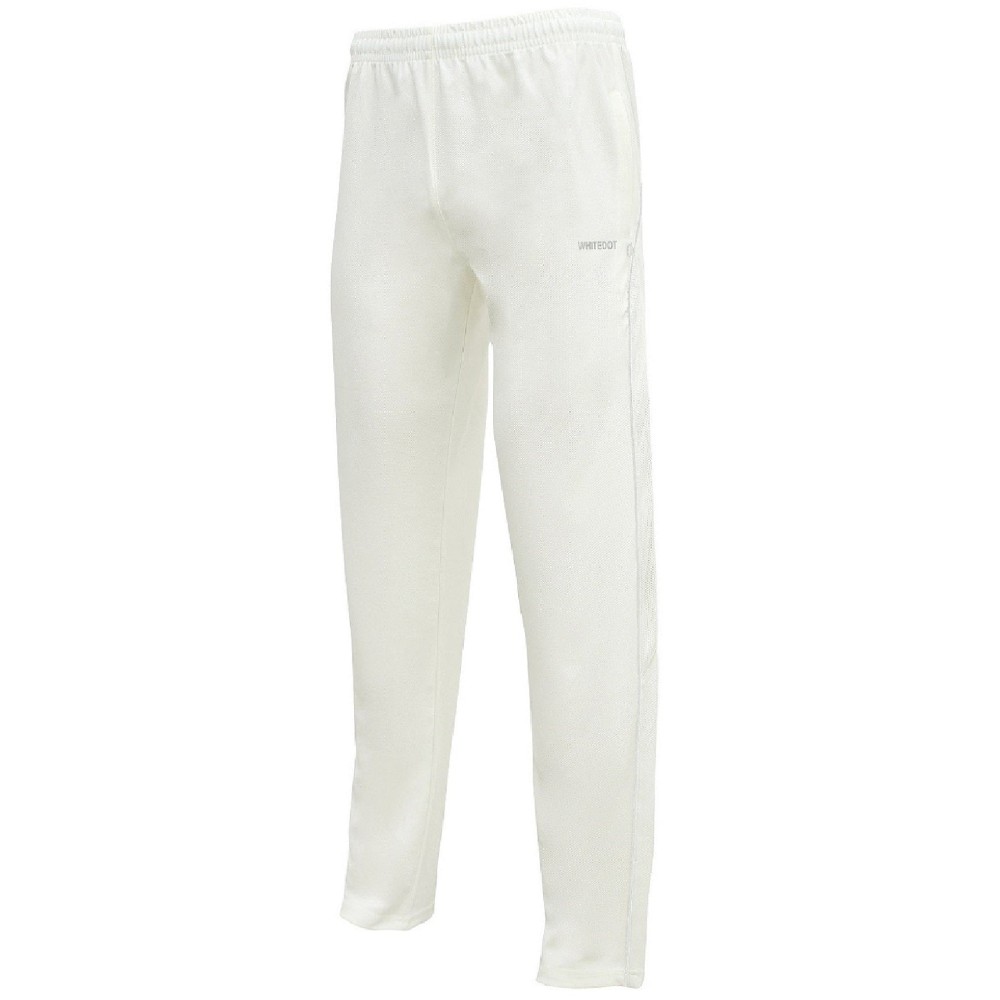 Whitedot Hexa Dri-FIT Cricket Trouser - Off White/Off White