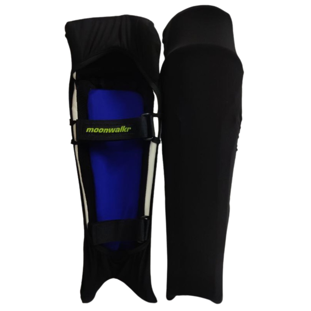 Whitedot Moonwalkr Black Clads for Batting pads (Batting Legguard Cover)