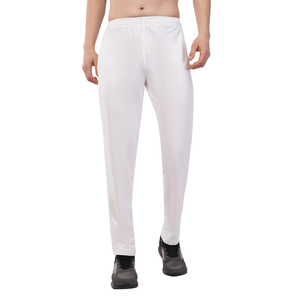 Whitedot Novelty Quick Dry Cricket Trouser Pants - White