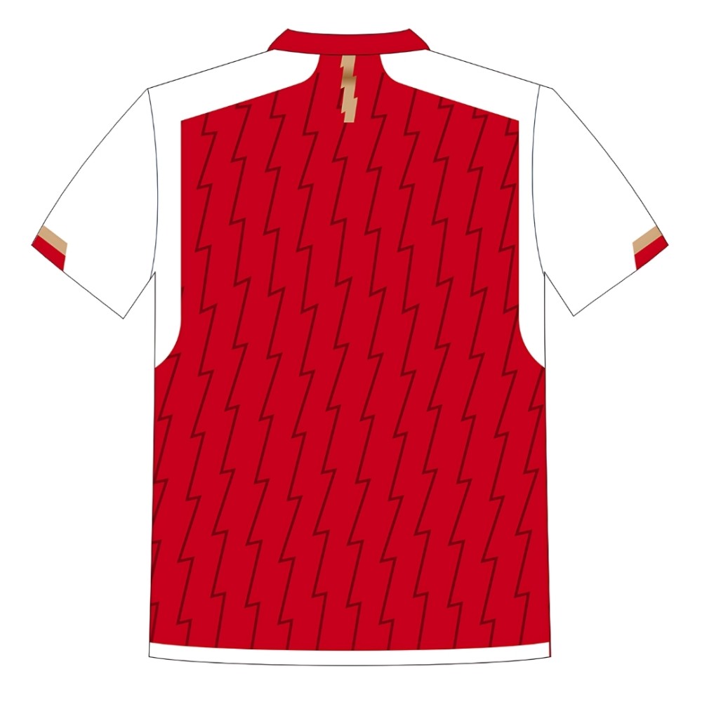 Whitedot Printed Team Wear - 100% Dry fit Polyester - Personalize it with your name & club logo - 540021