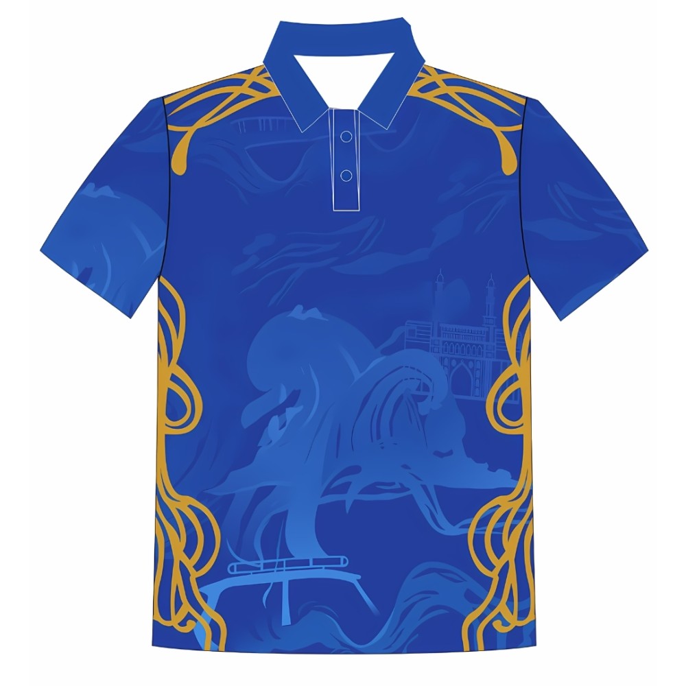 Whitedot Printed Team Wear - 100% Dry fit Polyester - Personalize it with your name & club logo - 540031