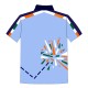 Whitedot Printed Team Wear - 100% Dry fit Polyester - Personalize it with your name & club logo - 540037