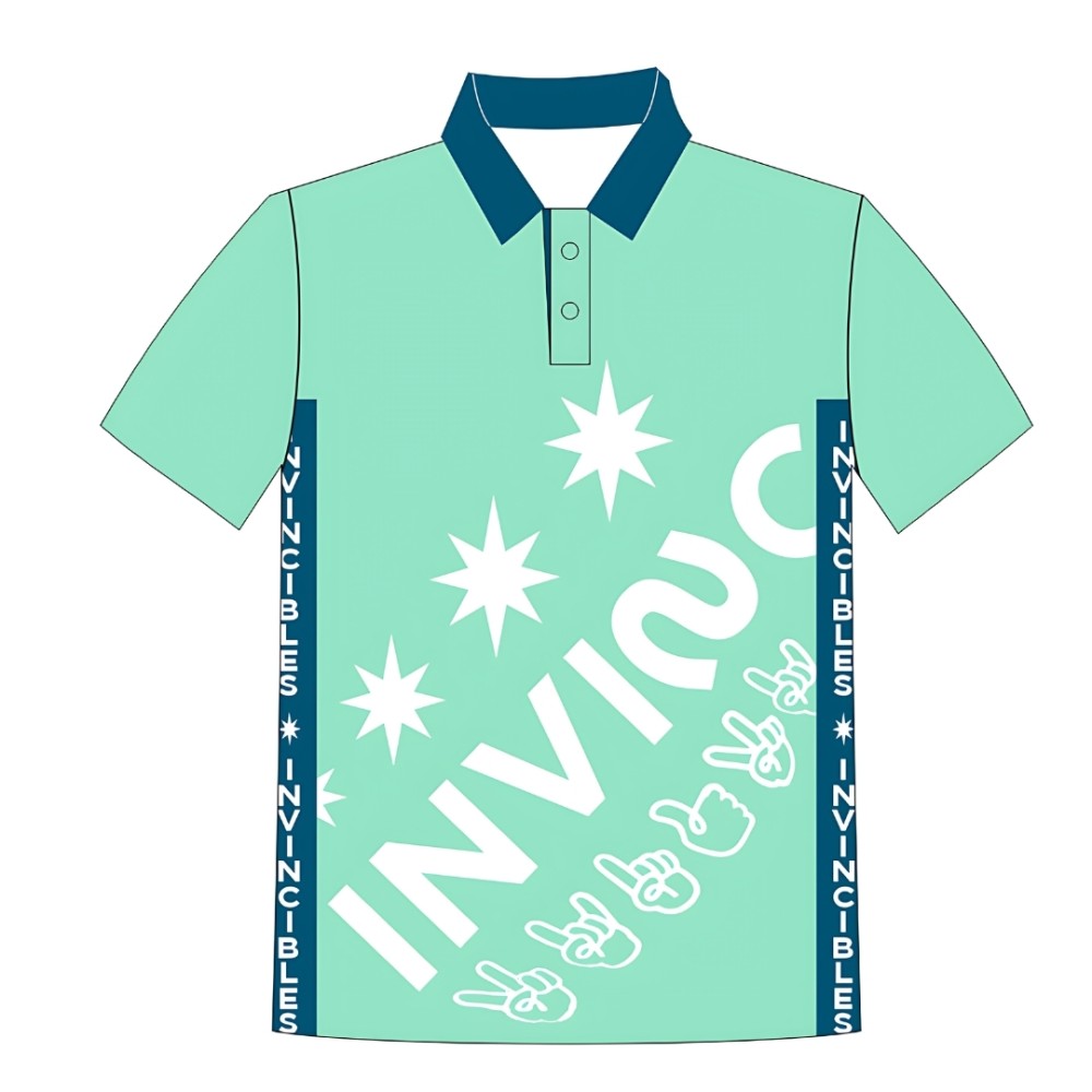 Whitedot Printed Team Wear - 100% Dry fit Polyester - Personalize it with your name & club logo - 540080